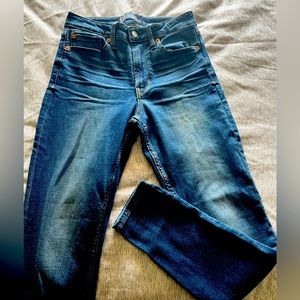 New Gap high rise skinny jeans